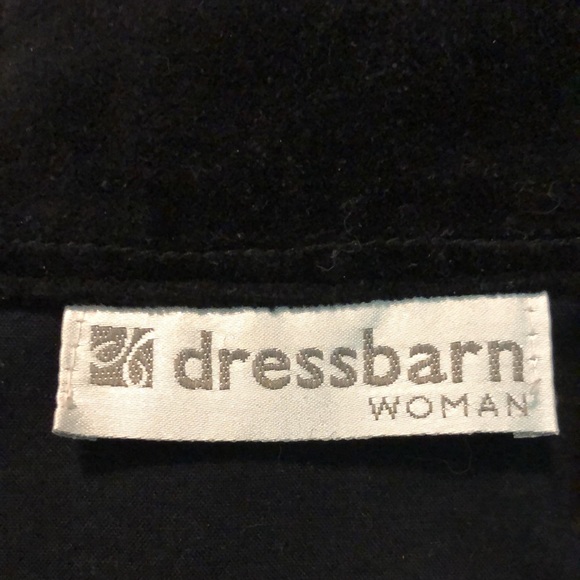 Vintage DRESS BARN Size 1X Embroidered Cat Kitty Kitten Patch Velvet Cotton NWOT - Picture 11 of 16